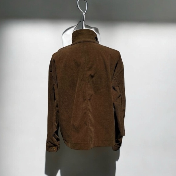 🌻Avec Les Filles Brown Corduroy Jacket Size Large - Picture 9 of 12